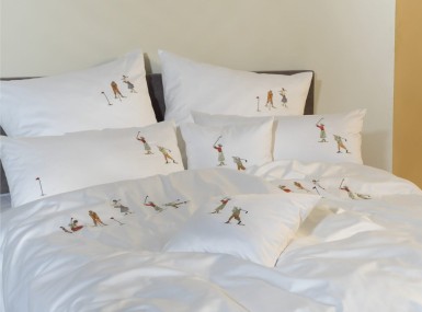 Vorschaubild graser-bettwaesche-satin-weiss-golfer